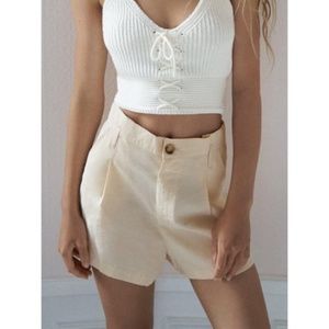 Zara High Waist Shorts NWT